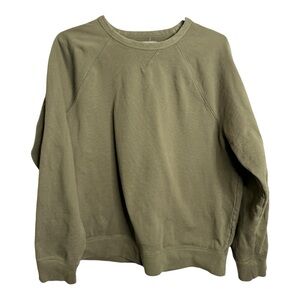 Everlane Crewneck Sweatshirt Olive Green XXL